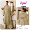 Alaya Vol 8 by Sajida Georgette Pakistani Salwar Suits Exporters In India